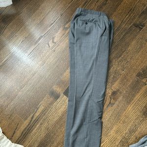 Hugo boss 32r gray trousers
